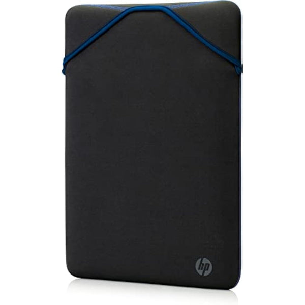 HP - PC Protective Reversible Sleeve for Laptops up to 14 Inches Black/Blue Design