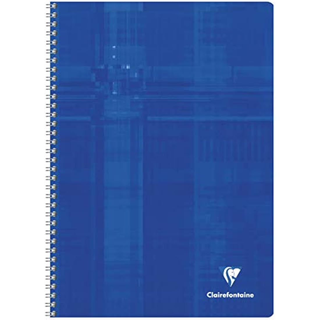 Clairefontaine 68142C Lot de 10 Cahiers à Spirale - A4 21x29,7 cm - 100 Pages Petits Carreaux - Papier Blanc 90 g - Couverture Carte Pelliculée - Couleurs Aléatoires