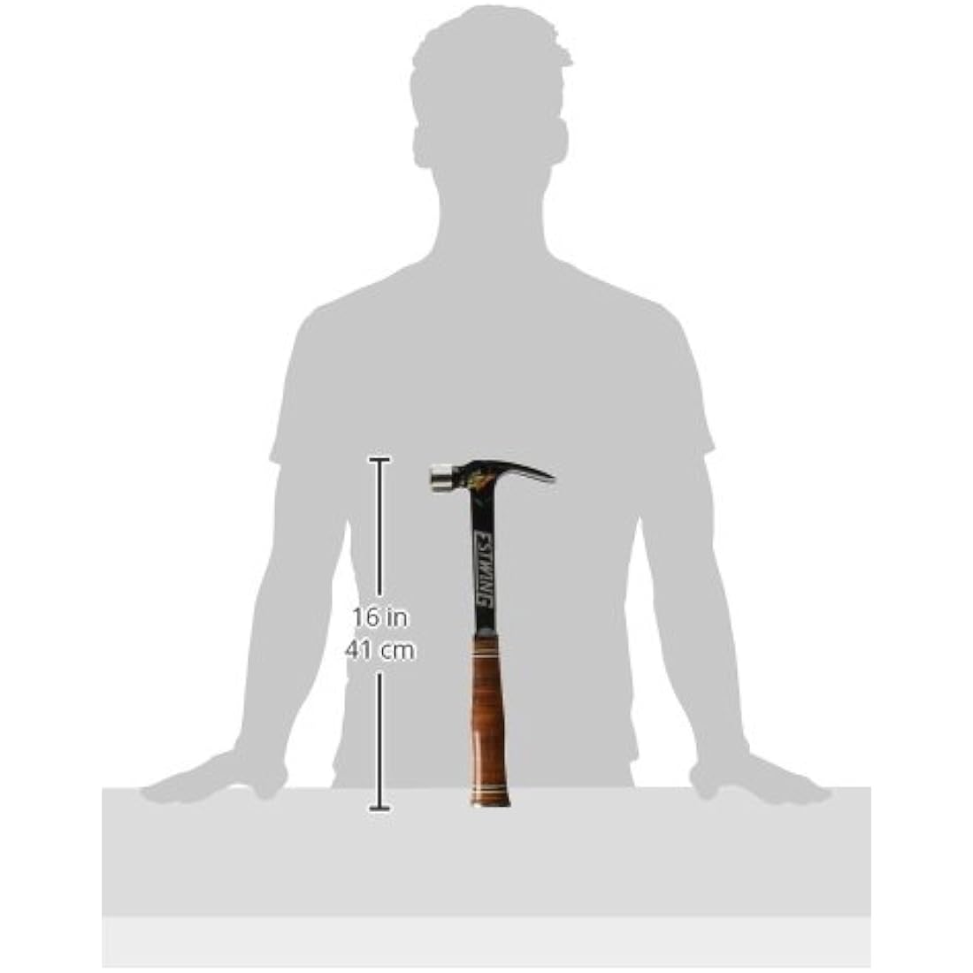Estwing E19SM Ultra Framing Hammer Leather Milled 540g (19oz)