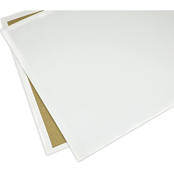 Exerz 50x60cm 4pcs Canvas Panels 3mm 280gsm Blank Artist Canvas Board/ 100% Cotton/Triple Primed/Acid Free/Medium Grain - Oil & Acrylic Painting (50x60cm-4pk)