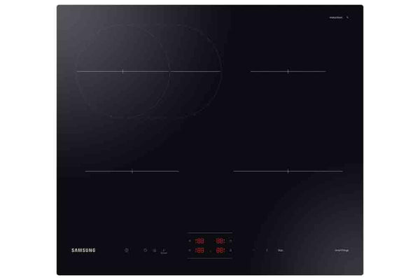 Samsung Slim Fit Induction Hob NZ64B4015FKU1 with Oval Ring and Remote Monitoring, Black