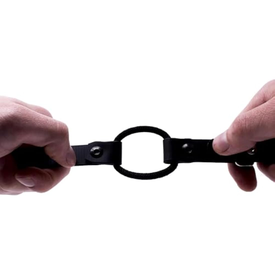 Educator Quick Snap Bungee Dog Collar, Biothane, Waterproof, Odorproof, Easy Connect and Disconnect Clasp and D Ring with Comfort Bungee Loop, Adjustable for Custom Fit, 1-Inch, Black