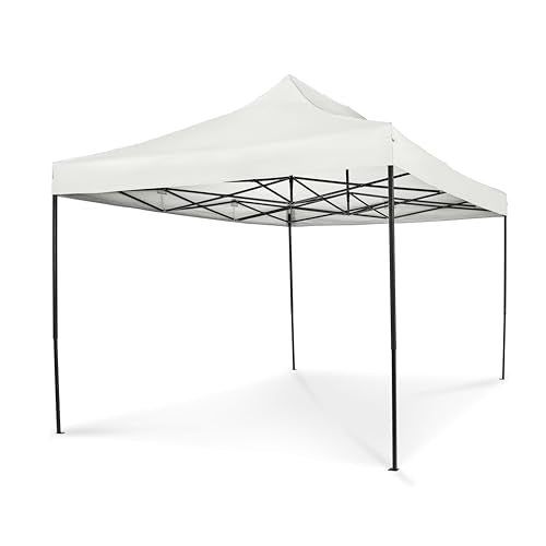 All Seasons Gazebos 3x4.5 Fully Waterproof Pop up Gazebo With Accessories - Metallic Grey