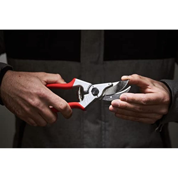 Felco Secateurs Model 4 Standard Secateurs Large Right Hand Straight Handle Hardened Steel Blade Floristry Garden Horticulture Vineyard Bonsai Topiary Olive Grove Swiss Precision Made