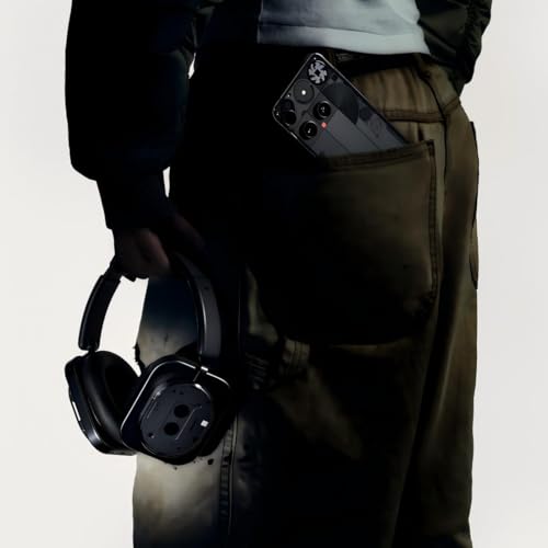 Nothing Headphone (1) Wireless Over Ear Headphones with Active Noise Cancelling, Up to 80 Hours of Battery Life, Hi-Res, Spatial Audio, Water Resistance - White