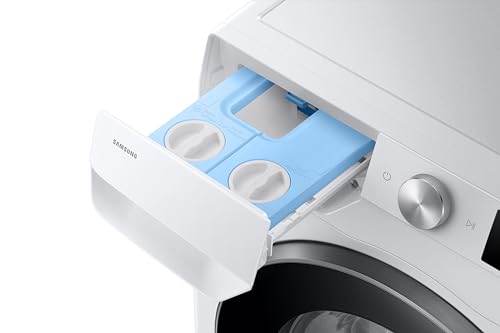 Samsung Series 6 AI Energy Washing Machine, 9kg, 1400rpm, White, WW90DG6U25LEU1