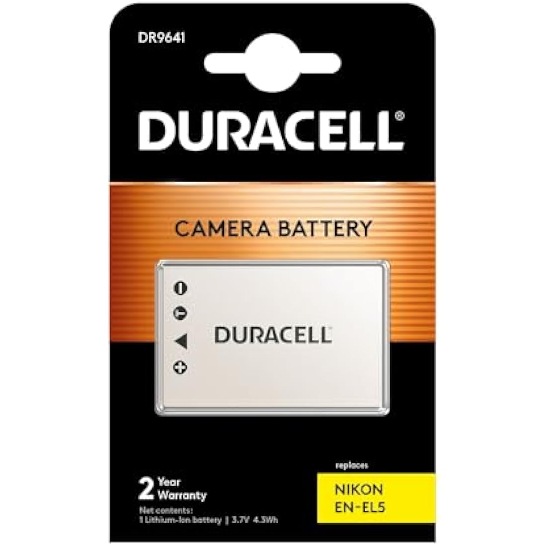 Duracell Premium Analog Nikon EN-EL5 Battery CoolPix S10 P5100 P500 P90 3.7V 1150mAh