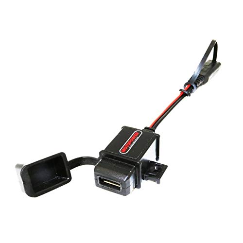 MOTOPOWER MP0609A 3.1Amp Motorcycle USB Charger Kit for Phone, GPS or Sport Camera