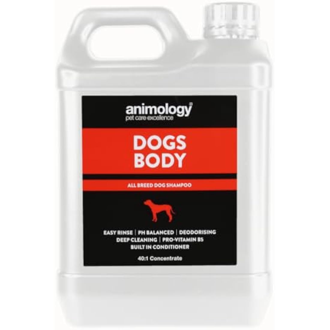 Animology Dogs Body Dog Shampoo 2.5 Litre