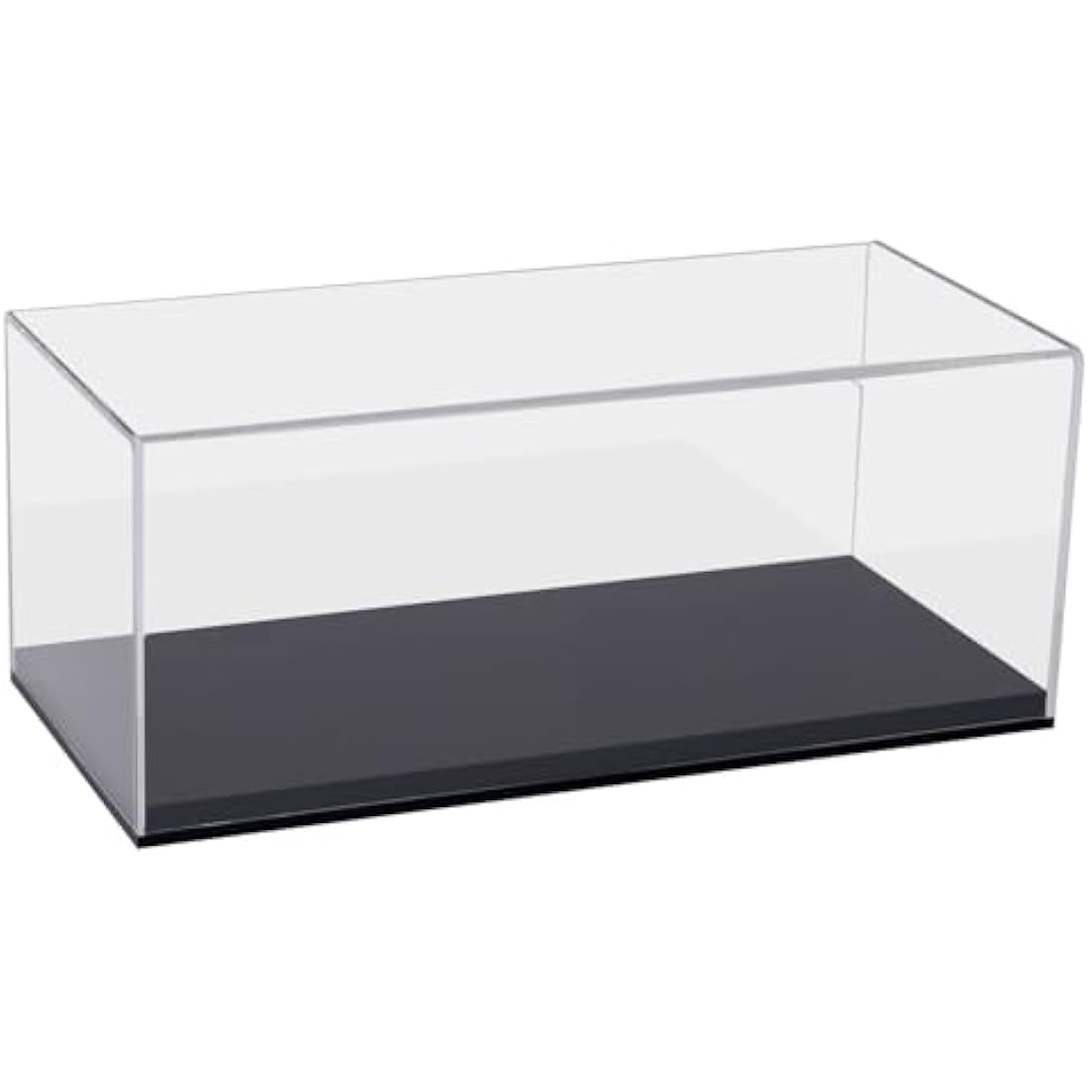 HMF 46800900 Acrylic Display Case for Model Cars / Figures, Various Sizes, Transparent, 34 x 14 x 16 cm