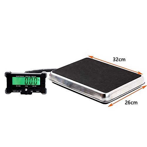 Heavy Duty LCD Display Digital 200g/200kg Capacity Platform Scale Warehouse Postal Parcel Weighing