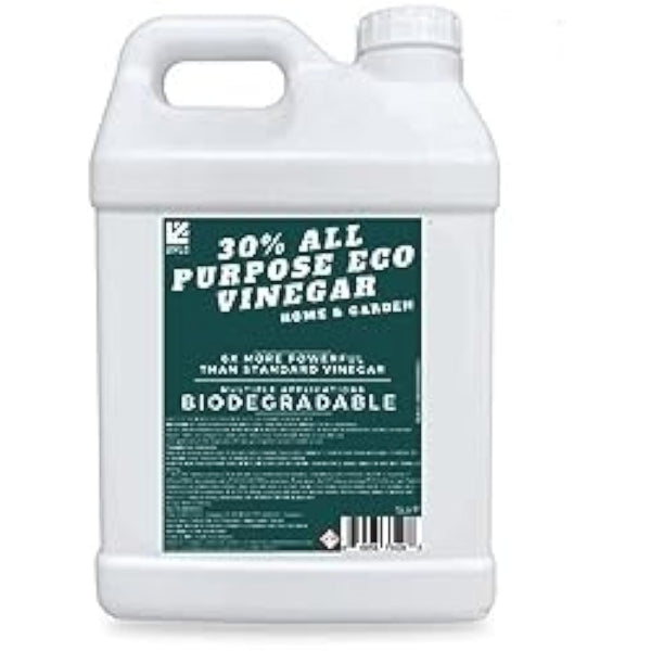 30% All Purpose Eco Bio Vinegar Organic Compound - Biodegradable Home & Garden (5L)