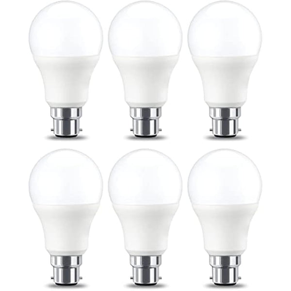 Amazon Basics LED E27 Edison Screw Bulb, 10W (Equivalent to 75W), Cool White, Non Dimmable - Pack of 6