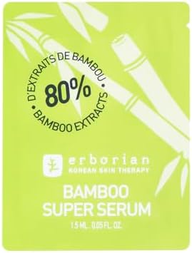 Erborian - Ginseng, Yuza, Red Pepper, Bamboo Super Serum - Facial Care, Hyaluronic Acid, Energizes, Radiance, Replumps, Vitamin C - Long Lasting Intense Hydration - 30 ml