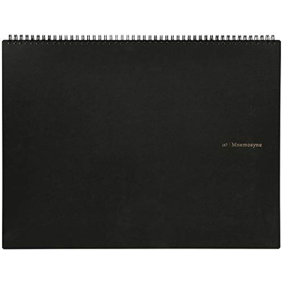 Maruman MNEMOSYNE Notebook 12.2 x 16.5 Inches (Horizontal A3), 5mm-squared, 70 Sheets (N167)