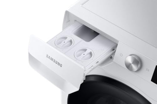Samsung Series 6 Washer Dryer, AI Energy, Wi-Fi enabled, 9/6kg 1400rpm, White,WD90DG6B85BEU1