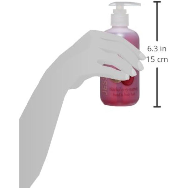 JESSICA Body Treats Hand and Body Bath, Blackcherry Nutmeg, 251 ml