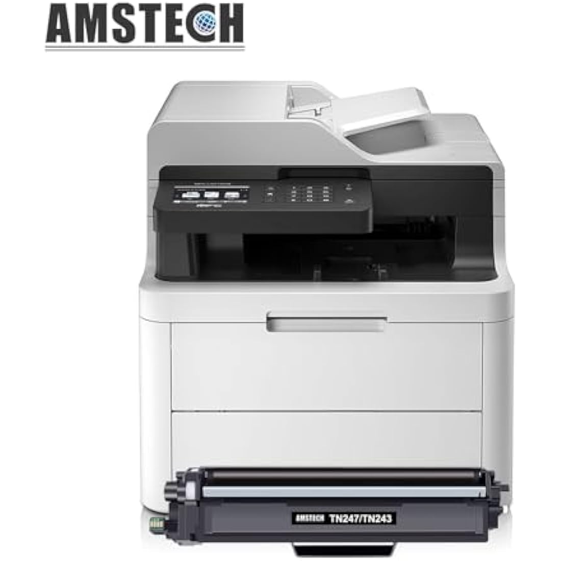 4-Packs Compatible for Brother TN-243CMYK Toner Value Pack TN247 Toner for Brother DCP-L3550CDW DCP-L3510CDW HL-L3230CDW HL-L3210CW MFC-L3750CDW MFC-L3770CDW TN243CMYK TN243BK TN243C TN243Y TN243M