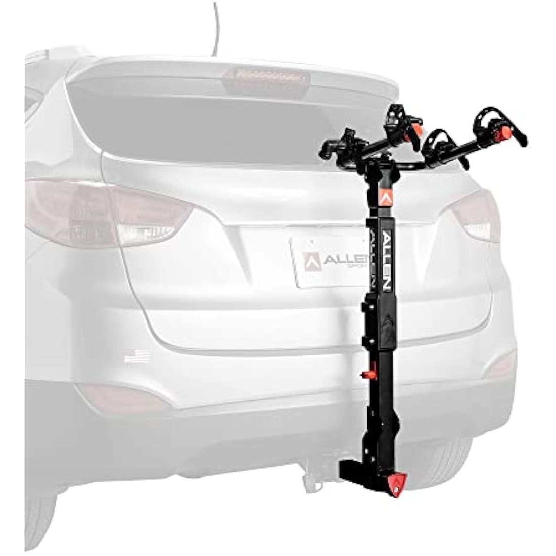 Allen Sports High Capacity Locking Premier 2-Bike Model for Electric Bikes, Model QR520EB, Black, (QR520-EB)