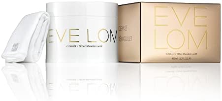 EVE LOM The Original Balm Cleanser - 5-in-1 Facial Cleansing Balm & Muslin Cloth - Awarded 2024 Best Makeup Remover Women’s Health Magazine Skincare Awards