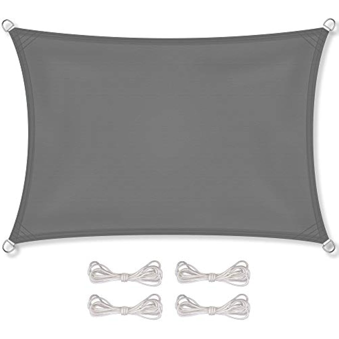 CelinaSun awning sun protection PES UPF 50+ tested UV-protection polyester garden balcony water repellent rectangle 4 x 6 m anthracite