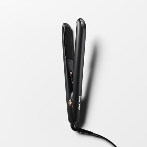 CLOUD NINE The Touch Iron Hair Straightener Gold Edition | Variable Temperature Control Quick Heat Touch Technology Sericite Infused Plates Spring Flex Styling | Perfect for Smooth Sleek Results