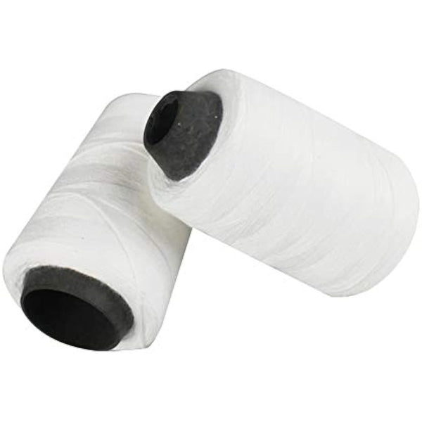 Fayelong White Sewing Thread 6 Cones 450 Metres Craft Materials for Bag Sealing Machine Sewing Machine