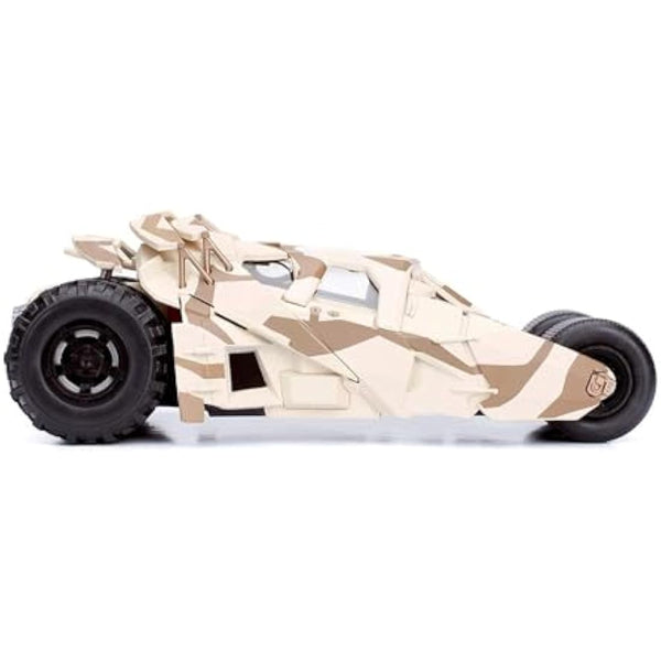 Jada Toys Tumbler Camo Batmobile Highly Detailed 1:24 Model Car with Batman Figure, Cockpit and Doors Can Be Opened with Wheel