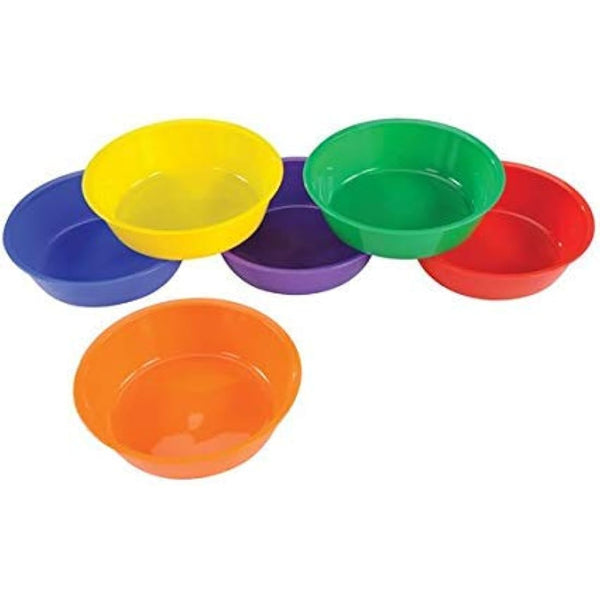 a2bsales Sorting Counters Starter Packs - Early Learning & Motor Skills Maths Toy - SEN Montessori (Sorting Bowls - 6 Pk)