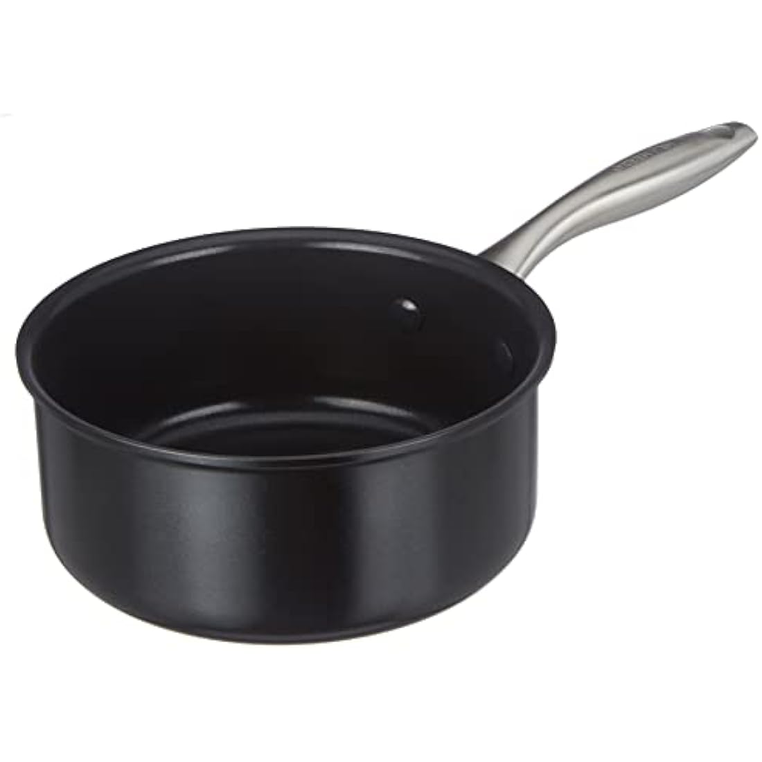 GreenPan Lima Midnight Hard Anodized Healthy Ceramic Non-Stick, 5-Piece Set, Includes Frying Pan, Saucepan, & Nylon and Slotted Turner, PFAS-Free, Induction Suitable, Oven Safe, Black