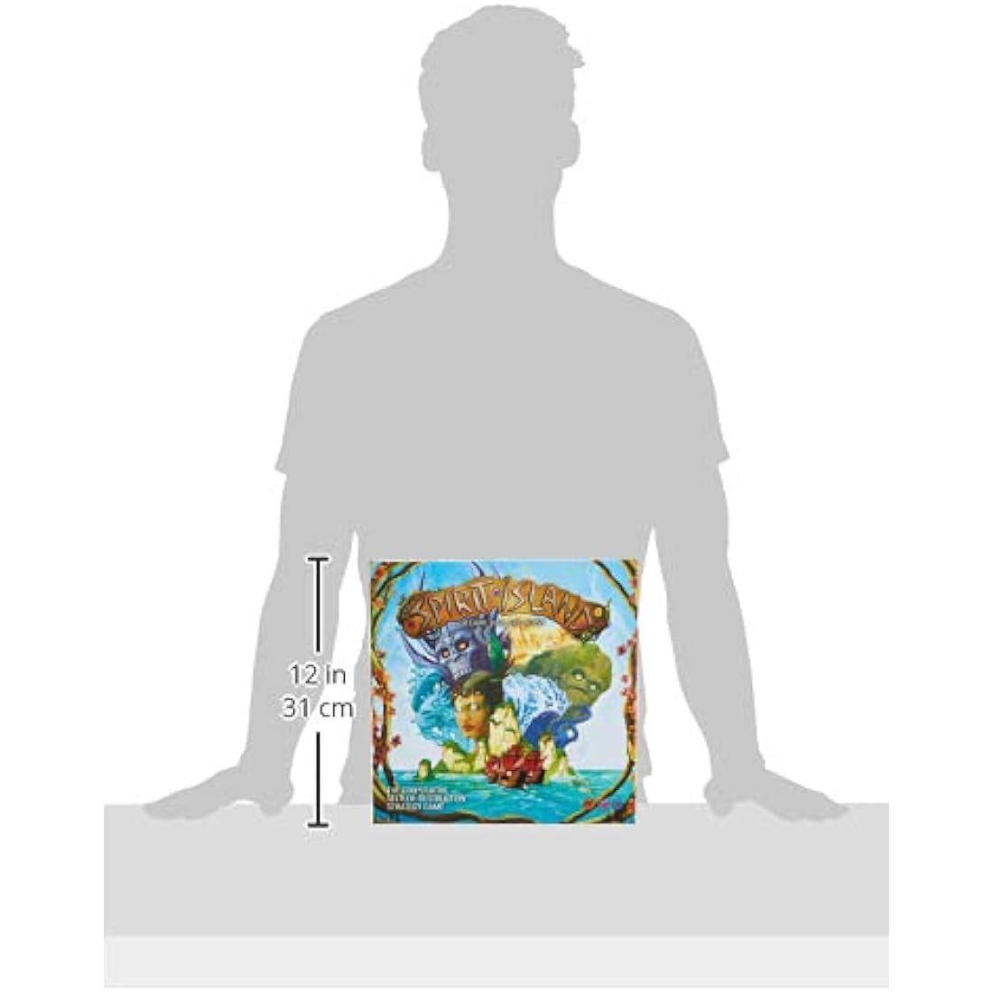 Greater Than Games | Spirit Island | Board Game | 1 - 4 Players | Ages 14+ | 90 - 120 Minutes Playing Time
