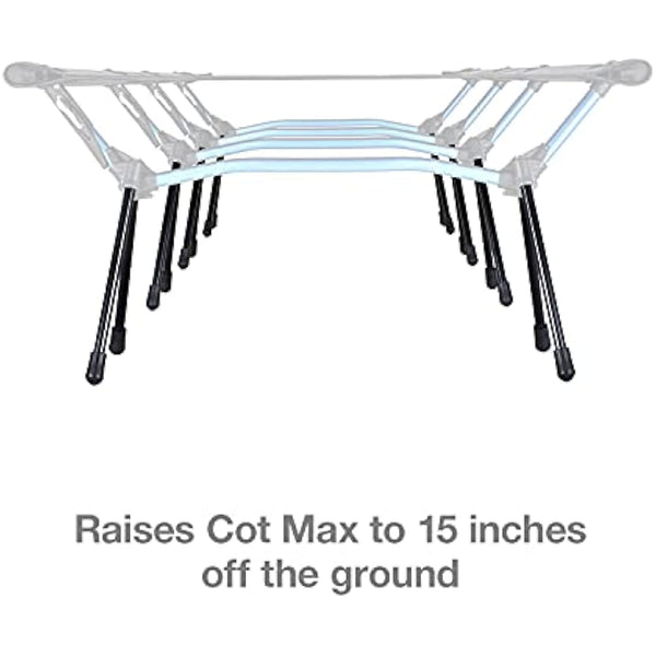 Helinox Cot Leg - Set of 16 - Replacement Feet for Camp Beds