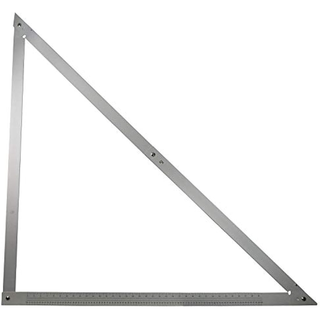 Faithfull FAIFS1200 Aluminium Folding Builders Square 1200mm (48in) With Carry Case