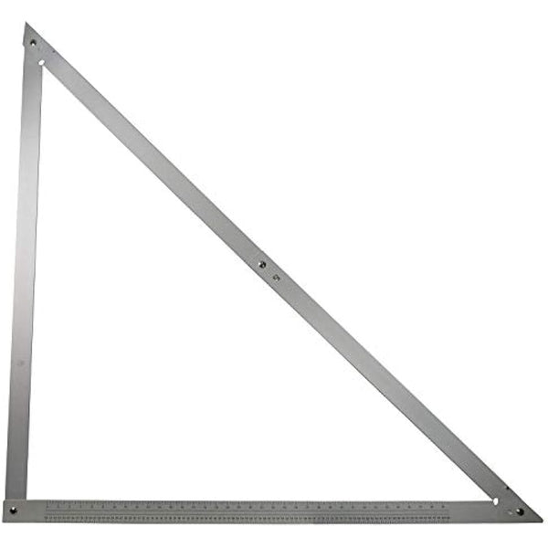 Faithfull FAIFS1200 Aluminium Folding Builders Square 1200mm (48in) With Carry Case