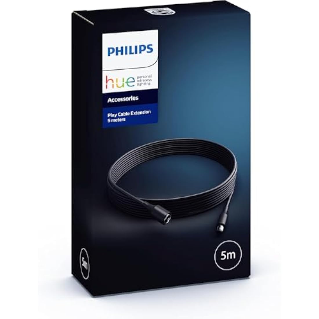 Philips Hue Play Extension Cable, Black, 5m