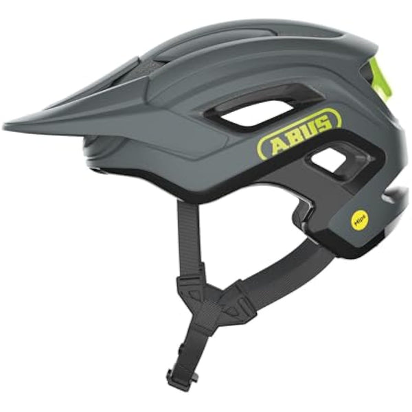 ABUS CliffHanger MIPS MTB helmet - bike helmet for demanding trails - with large ventilation openings & TriVider strap system & impact protection - for men and women