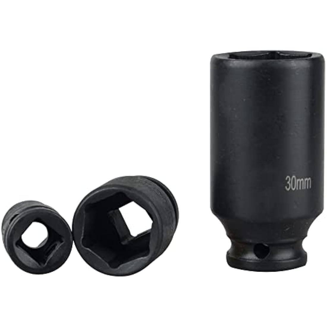 35pcs 1/2" Drive 6 Point 8-32mm Metric Deep Impact Socket Set Car Garage Tools