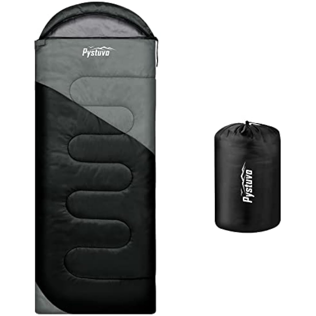 Pystuvo Sleeping Bag for Adults,4 Season Sleeping Bag,Lightweight,Waterproof Indoor & Outdoor Use,Comfortable Sleeping Sackfor Kids,Teens & Adults for Hiking,Backpacking and Camping