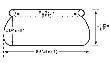Intex 6ft x 20in Easy Set Swimming Pool #28101, Blue