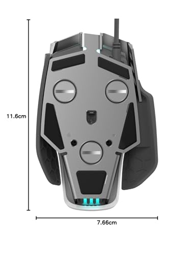 CORSAIR M65 RGB ULTRA WIRELESS Tunable FPS Gaming Mouse – 26,000 DPI – Sub-1ms Wireless – Weight System – Up to 120hrs Battery – iCUE Compatible – PC, Mac, PS5, PS4, Xbox – Black