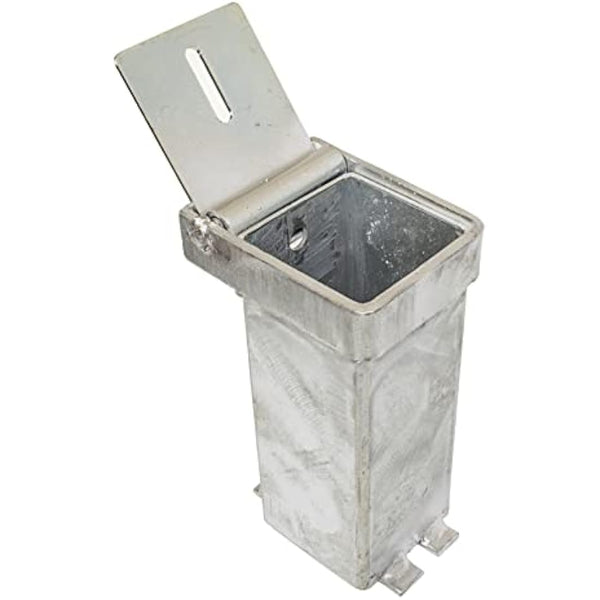 H/D Yellow 100P-K Removable Parking & Security Post (Keyed to Differ Please)