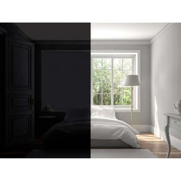 Easynight Blackout Blind, 100% Light Blocking Fabric, XL, Fit Any Size/Shape Up To 230x145cm, Made to Measure Service Available, No Drill, Easy Use Temporary Permanent Anywhere