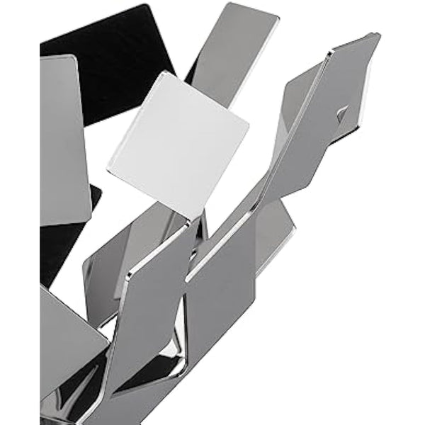 Alessi La Stanza Dello Scirocco Fruit Holder in 18/10 Stainless Steel Mirror Polished,27.3 x 12.7 x 27.3 cm, Silver