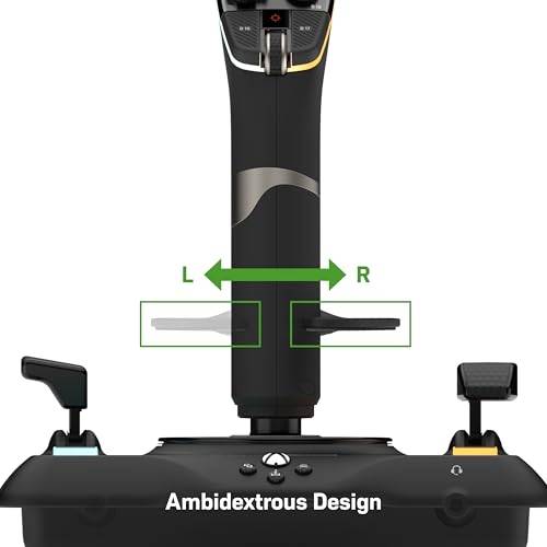 Turtle Beach VelocityOne Flightdeck - Universal HOTAS Simulation Joystick & Throttle with Touch Display, Stick Mounted HUD and Contactless Sensors for Air and Space Combat on Windows 10 & 11