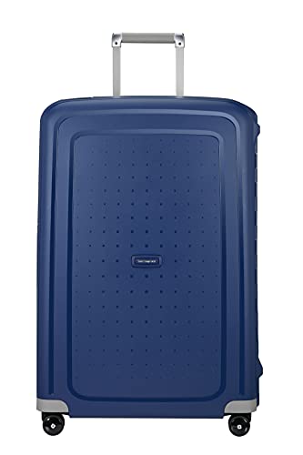 Samsonite S'Cure - Spinner XL, Suitcase, 81 cm, 138 L, Blue (Dark Blue)
