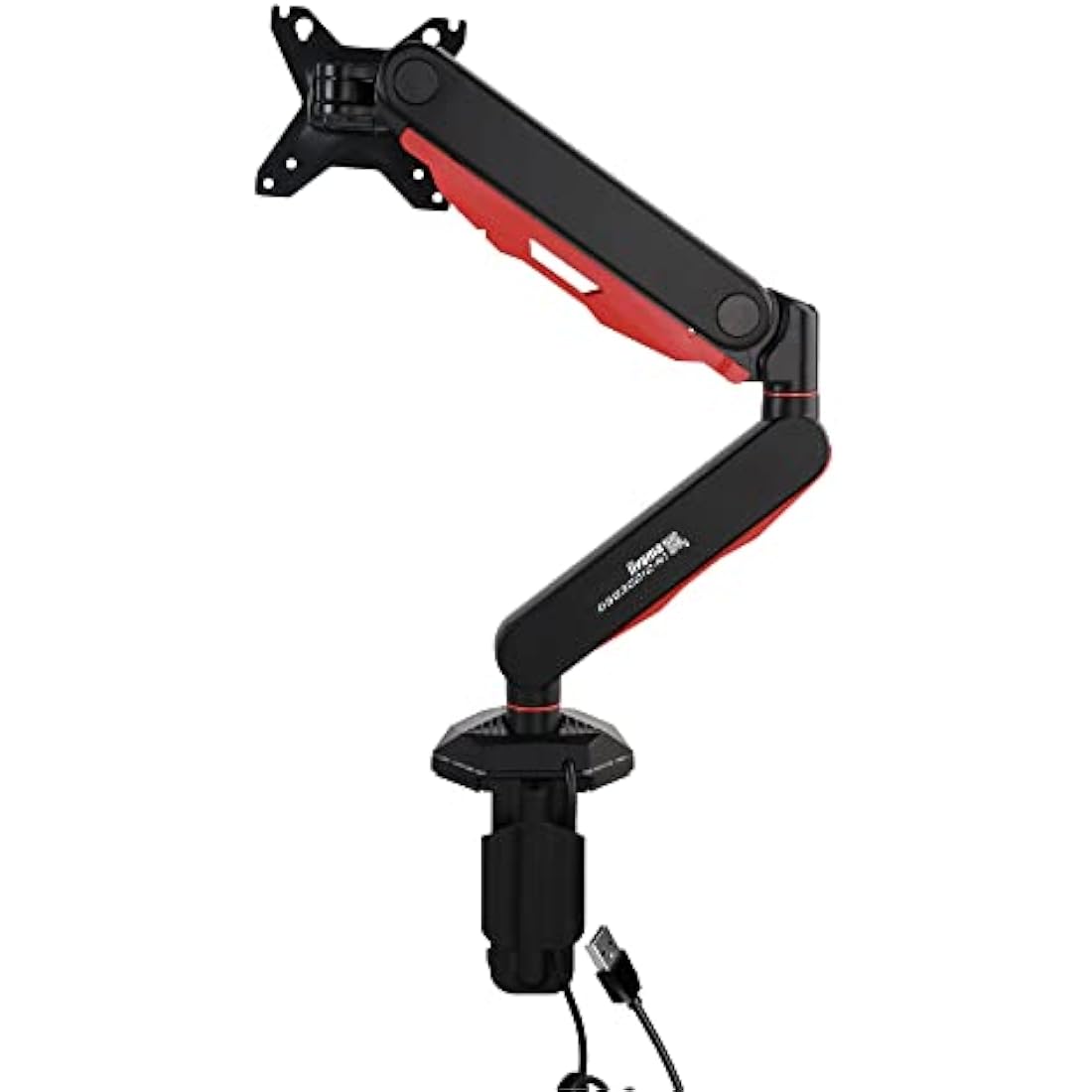 DSG3001C-R1 Gas Spring Mounting Arm with LED Lights for Gaming