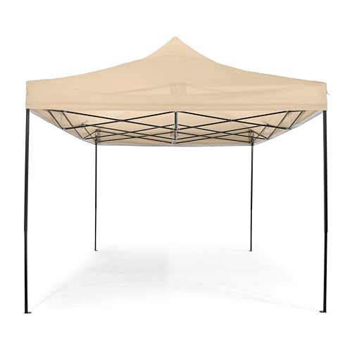 All Seasons Gazebos 3x4.5 Fully Waterproof Pop up Gazebo With Accessories - Metallic Grey