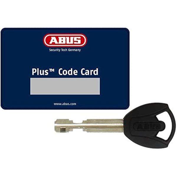 ABUS Steel-O-Chain 9809K chain lock - Bike lock with XPlus cylinder for protection against tampering - security level 12 - 9 mm thick - 110 cm long - Black
