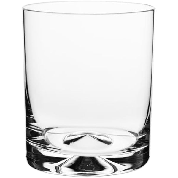 Krosno Whisky Glasses | Set of 6 | 350 ml | Mixology Collection | Drinking Glasses Cocktail Glasses Gift Box | Home, Restaurants and Kitchen Set | Dishwasher Safe Glass Cup
