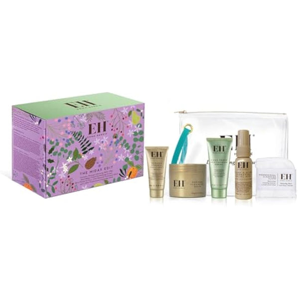Emma Hardie The Midas Edit Gift Set, Featuring 4 Luxurious Skin Care Products & Cleansing Cloth, Packed in a Convenient Cosmetic Bag, Perfect as Holiday Mini Travel Beauty Set, Natural & Cruelty Free